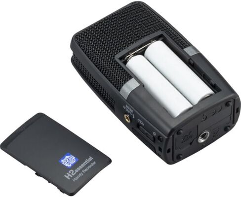Zoom H2essential Multi-Mic Handy Recorder, 32-Bit Float, Portable Recorder, 3 Built-in Microphones, Mono, Stereo, and Surround Sound, Records to SD Card, USB Mic, for Music, Podcast, & More in Kuwait