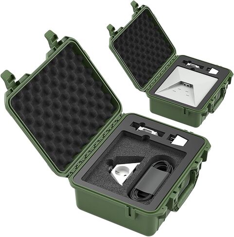 Starlink Mini Outdoor Carrying Case,Carries the Starlink Mini Main Drive and All Accessories,Easy to Carry for Outdoor Activities and Traveling,with a Waterproof and Impact Resistant Case(Orange) in Saudi Arabia