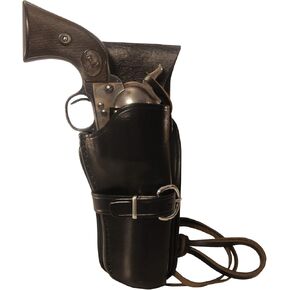TRIPLE K 114 Cheyenne Western Holster 114 Cheyenne Western Holster, Black