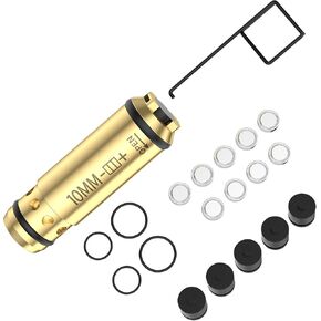 Laser Training Cartridge for 223/10MM/45colt with Built in Rubber Snap Cap for Dry Fire Training