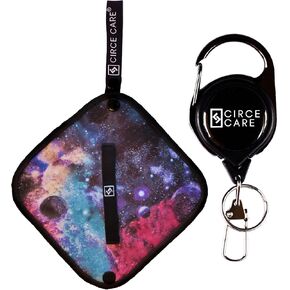 Pee Cloth (Black Galaxy)+ Retractable Pee Cloth Holder