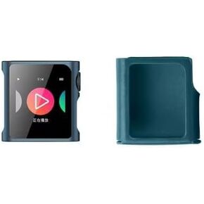 SHANLING M0 Pro Hi-Res MP3 Music Player Blue with Blue Case Cover