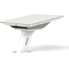 SEAVIEW Starlink Flat High Performance Mounting Kit | High Performance roof Mount for Boats & Vehicles | Secure Your Star Link connectivity | 10" Pedestal