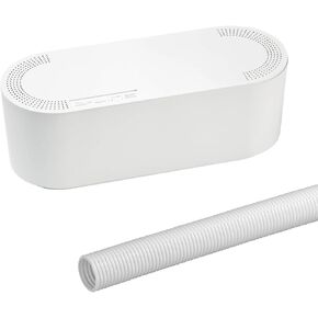 D-Line Small White Cable Management Box and D-Line White Cable Tube Bundle …