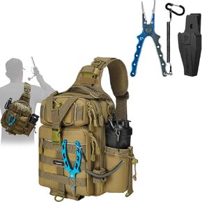 Piscifun Fishing Tackle Bag Bundle Fishing Pliers