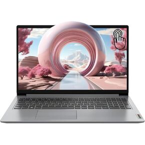 Lenovo 2024 IdeaPad 1 Gen 7 Laptop, 15.6" FHD Touchscreen, Intel Core i3-1215U, 24GB RAM, 1TB SSD, SD Card Reader, HDMI, Webcam, Wi-Fi 6, Windows 11 Home, Grey