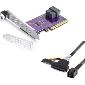 PCIe/8643 Adapter + 8643/U.2-0.5m