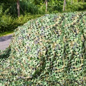 Outdoor Camo Netting Army Military Camouflage Netting 210D Oxford Fabric Car Covering Hunting Blinds Green Jungle Cover Conceal Drop Network
