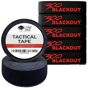 Cedar Mill Fine Firearms Protective Black Tactical Tape & Sparta 300 Blackout Magazine Marking Band