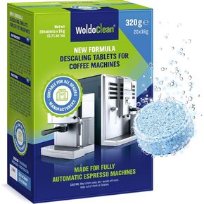 Descaler Tablets for Coffee Machine and Kettle for 20 uses - compatible With Nespresso, Keurig, Ninja, Delonghi, Miele and Coffee Maker Pot