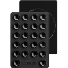 Casely Grippy MagSafe Compatible Cell Phone Mount Silicone Suction Cup Sticky Phone Holder and Stand