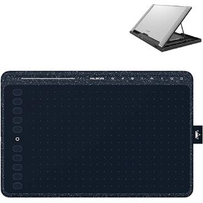 2020 Huion HS611 Graphics Drawing Tablet Android Supported Pen Tablet Tilt Function and Huion ST300 Adjustable Drawing Tablet Stand