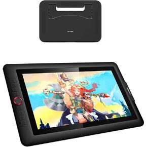 رسم جهاز لوحي مع شاشة XP-Pen Artist 15.6 Pro Computer Graphics Tablet 120 ٪ SRGB مع تقنية مصممة خالية من البطاري