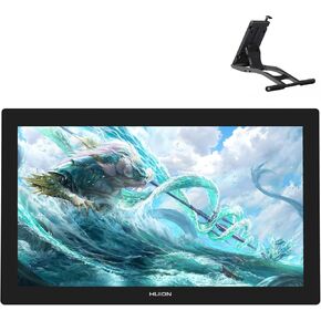 HUION Kamvas Pro 24 4K UHD Graphics Drawing Tablet and ST100A Adjustable Stand