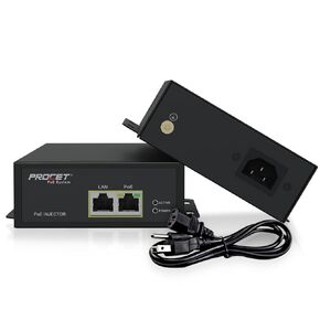 PROCET PoE Iniector 95W PoE++ Gigabit PoE Power Injectorr with 6KV Surge Protection Industrial Grade, Wide Temp -40°F to 149°F for PTZ Camera, Wireless AP, PoS System, Kiosks, PT-PSE109GBRO