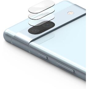 Ringke Camera Glass [Multi-Layer Protection / 3 Pack] Compatible with Google Pixel 7a Camera Lens Protector, Tempered Glass Camera Cover