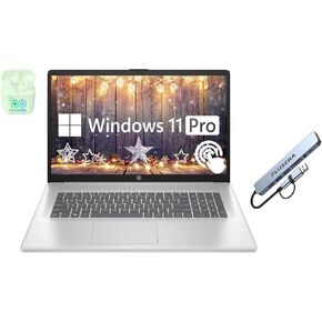 HP 17.3 "كمبيوتر الكمبيوتر المحمول HP على شاشة تعمل باللمس ، تخزين 64 جيجابايت من ذاكرة الوصول العشوائي 2.5 تيرابايت (2 تيرابايت SSD+512 جيجابايت لمجموعة محطة الإرساء) ، 6-صاء AMD Ryzen 5 ، Windows 11 Pro مع Microsoft Office Hom