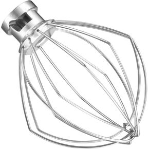 Wire Whip Attachment for Kitchen aid 4.5and 5 Quart Tilt Stand Mixers, Whisk Attachment for KitchenAid Mixers, Egg Cream Stirrer