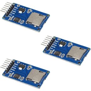 3pcs micro sd card module mini tf card adapter with memory breakout board spi interface adapter tf adapter