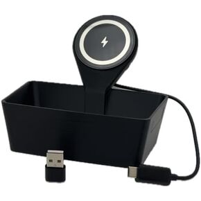 Center Console Phone Charger Mount for Audi Q5 / SQS5 / A5 / A4 B9.5 (2020+), Compatible iPhone and Android.