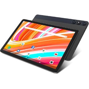 MEIZE Android 14 Tablet 10 Inch 2025 Latest Octa-Core Tablet, Dual 4G Cellular Tab with 128GB ROM+14(8+6) GB RAM/512GB Expandable, 13MP+8MP Camera with Bluetooth 5.0/GPS/5G WiFi/HD Display (Blue)
