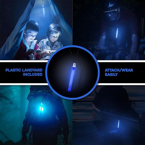 Be Ready - Yellow 6" Industrial 12 Hour Premium Emergency Safety Chemical Light Glow Sticks 12 Pack in Kuwait