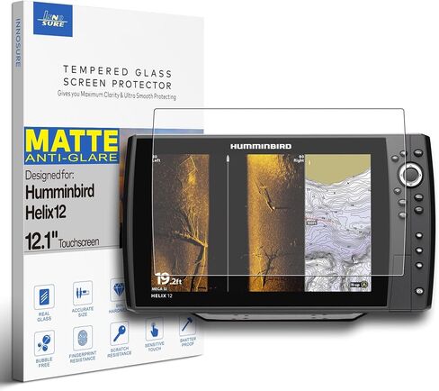 واقي شاشة زجاجي مميز مصمم لـ Humminbird Helix 9 Fish Fleser G3/G4 9 بوصة ملحقات الشاشة لمس in Kuwait