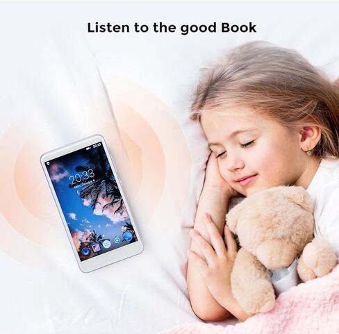 مشغل MP3 MP3 8 جيجا بايت مع بلوتوث ، و ، 5.0 بوصة مشغلات الموسيقى MP3 مع راديو FM للأطفال ، ودعم ما يصل إلى 256 جيجابايت TF بطاقة (غير متضمن) () () in Kuwait