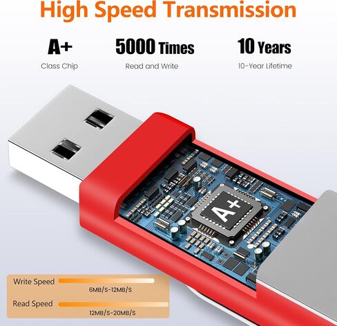 AreTop 100 Pack 16GB USB Flash Drives Bulk of 2.0 Thumb Drives Pack 16GB USB Drive Bulk Pen Drive Zip Drive Memory Stick with Lanyard for Storage and Backup (Mixed Colors 100pcs) in Kuwait