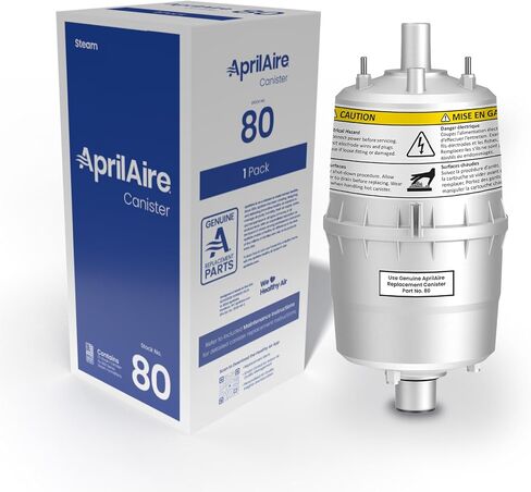 علبة بديلة AprilAire 80 لموديلات مرطب البخار AprilAire 800، 801، 865، و866 (عبوة من قطعة واحدة) in Saudi Arabia