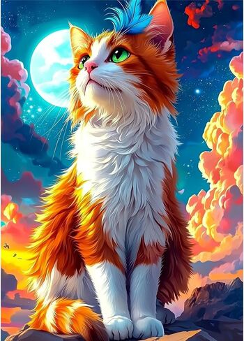 MAXBYE Fox Diamonds Painting Kits for Adults, Animal Diamonds Painting for Beginners, DIY Full Drill Diamond Dots Paint by Diamonds Gem Art and Crafts for Home Decor. 12x16in in Saudi Arabia