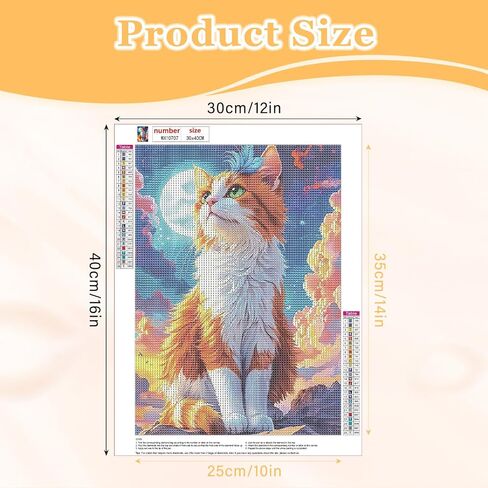 MAXBYE Fox Diamonds Painting Kits for Adults, Animal Diamonds Painting for Beginners, DIY Full Drill Diamond Dots Paint by Diamonds Gem Art and Crafts for Home Decor. 12x16in in Saudi Arabia