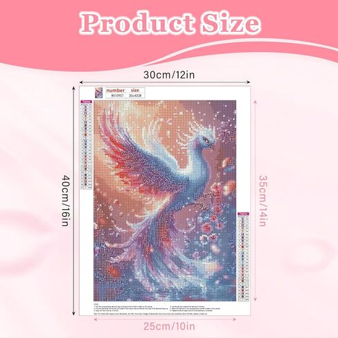 MAXBYE Fox Diamonds Painting Kits for Adults, Animal Diamonds Painting for Beginners, DIY Full Drill Diamond Dots Paint by Diamonds Gem Art and Crafts for Home Decor. 12x16in in Kuwait