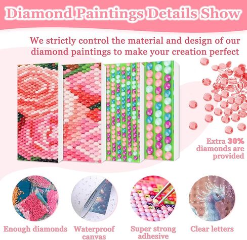MAXBYE Fox Diamonds Painting Kits for Adults, Animal Diamonds Painting for Beginners, DIY Full Drill Diamond Dots Paint by Diamonds Gem Art and Crafts for Home Decor. 12x16in in Kuwait