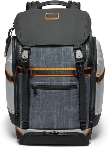 TUMI - Alpha Bravo Expedition Flap Backpack - Large Carry On Backpack - 21.0" X 12.5" X 7.5" - Fits up to 17" Laptop - Black Onyx in Kuwait