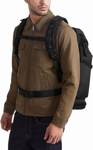 TUMI - Alpha Bravo Expedition Flap Backpack - Large Carry On Backpack - 21.0" X 12.5" X 7.5" - Fits up to 17" Laptop - Black Onyx in Kuwait