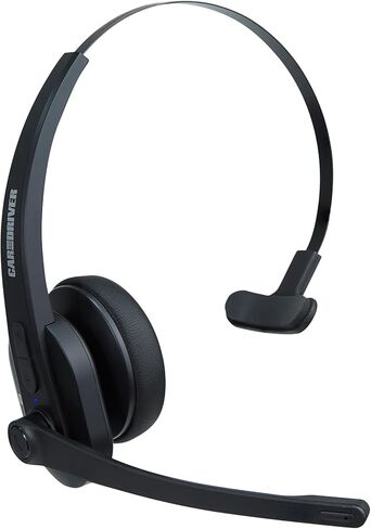 Car and Driver Trucker Bluetooth Headset, Wireless Headset Noise Canceling Headphones with Microphone, Home Office, Zoom, Call Center, Clear Highway| Siri, Alexa, Google Compatible (BT3500) in Saudi Arabia