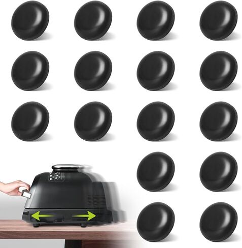 Aieve Appliance Slides، 8 قطع منزلق للأجهزة الصغيرة لسطح الطاولة | بكرات الأجهزة ذات العجلات ذاتية اللصق، أدوات المطبخ التي يجب أن يمتلكها المنزل من أجل خلاط كيتشن ايد وصانع القهوة والمقلاة الهوائية in Kuwait
