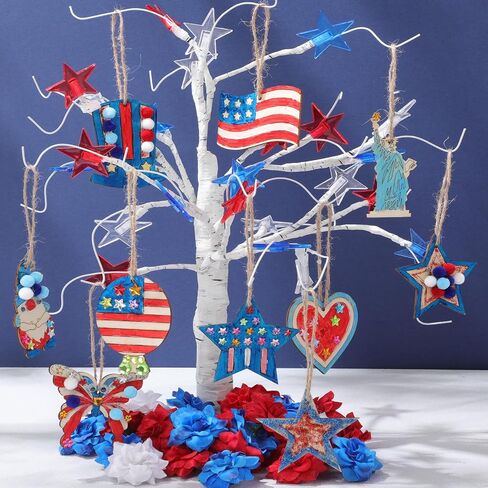 Yerliker 40 Sets Wooden Hearts for Crafts Unfinished Heart Wood Painting Crafts Kit Valentine's Day Ornaments Hanging Decorations Wood Crafts to Paint for Festival Parties Gifts Arts and Crafts in Saudi Arabia