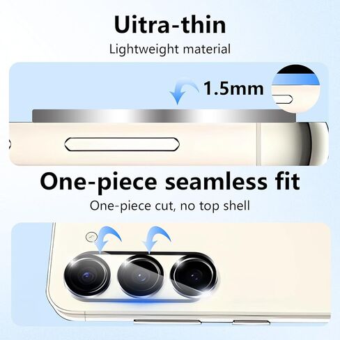 (3 Pack) Camera Lens Protector for Samsung Galaxy S25 Ultra, Anti Scratch, Bubble Free,Tempered Glass Screen Protecto in Kuwait