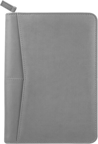 محفظة جونيور padfolio مع وسادة كتابة 5 × 8 ، A5 Business Portfolio Binder Folder Case Multi-Function Case for Men Women ، Pink in Kuwait