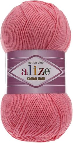 55% Cotton 45% Acrylic Alize Cotton Gold Yarn 1 Skein/Ball 100 gr 360 yds (29 - Forest Green) in Saudi Arabia