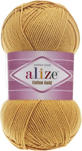 55% Cotton 45% Acrylic Alize Cotton Gold Yarn 1 Skein/Ball 100 gr 360 yds (29 - Forest Green) in Saudi Arabia