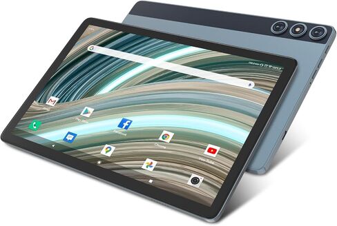 MEIZE Android 14 Tablet 10 Inch 2025 Latest Octa-Core Tablet, Dual 4G Cellular Tab with 128GB ROM+14(8+6) GB RAM/512GB Expandable, 13MP+8MP Camera with Bluetooth 5.0/GPS/5G WiFi/HD Display (Blue) in Saudi Arabia