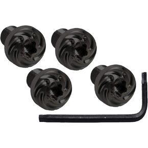 1911 Grip Screws, Torx, Black, Tight Spiral