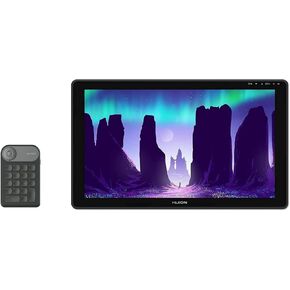 HUION KAMVAS 22 Graphics Drawing Tablet with Screen 120% sRGB Battery-Free Stylus Adjustable Stand, 21.5inch Pen Display for Windows PC, Mac, Android with Mini Keydial K20