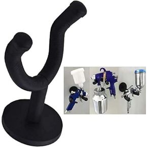 Pmsanzay Magnetic Spray Gun Holder Stand - Portable, Magnet, Black - Holds up to 10 LB - No Scratches, No Spray Gun
