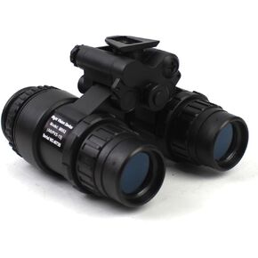 PVS15 NVG Dummy Model,Helmet Dual-Tube Binocular Night Vision Goggles for Cosplay Display, No Function