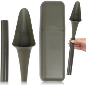 SHEWEE Flexi + Case Female Urinal – Made in The UK – Reusable & Portable Urination Device. Festival, Camping, Car, Hiking Essentials for Women. Stand to Pee Device W/Travel Case and Extension Pipe