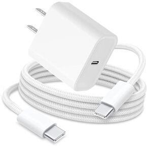 20W Fast Charger for iPhone 16E 15/16 Pro Max, AirPods 4 4th, Airpods Pro 2nd Gen,Beats Solo 4/Pill 2024/Powerbeats Pro 2 USB TPYE C Charging Cord Cable Compatible Apple TV Remote, Ipad 11 A16 2025